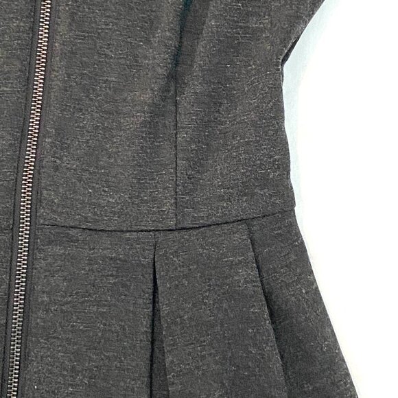 Kirna Zabete Target grey mini dress Womens 2 zipper Polka dot tulle party retro - Picture 6 of 9